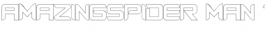 Download Amazing Spider-Man toile Font