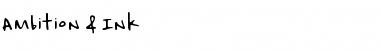 Download Ambition & Ink Font