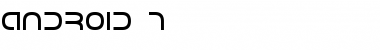 Download Android 7 Font