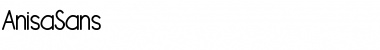 Download Anisa Sans Font