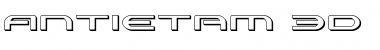 Download Antietam 3D Font