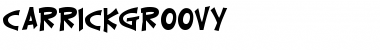 Download CarrickGroovy Regular Font