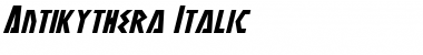 Download Antikythera Italic Font