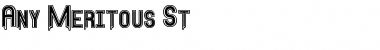 Download Any Meritous St Font Download Any Meritous St Font