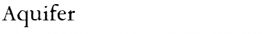 Download Aquifer Font