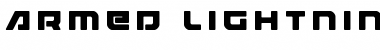 Download Armed Lightning Title Font