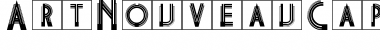 Download ArtNouveauCaps Font Download ArtNouveauCaps Font