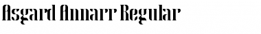 Download Asgard Annarr Font