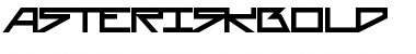 Download AsteriskBold Font