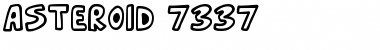 Download Asteroid 7337 Font
