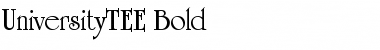 Download UniversityTEE Bold Font