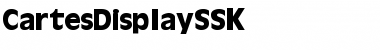 Download CartesDisplaySSK Regular Font
