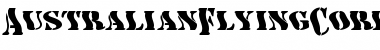 Download AustralianFlyingCorpsStencilF Font Download AustralianFlyingCorpsStencilF Font