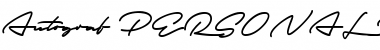 Download Autograf PERSONAL USE ONLY Font Download Autograf PERSONAL USE ONLY Font