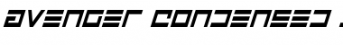 Download Avenger Condensed Italic Font Download Avenger Condensed Italic Font