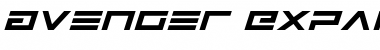 Download Avenger Expanded Italic Font Download Avenger Expanded Italic Font