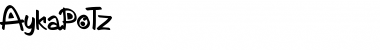 Download AykaPoTz Font