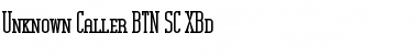 Download Unknown Caller BTN SC XBd Regular Font