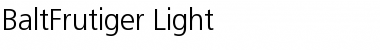 Download BaltFrutiger Light Font