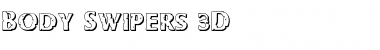 Download Body Swipers 3D Regular Font