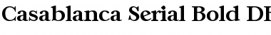 Download Casablanca-Serial DB Bold Font