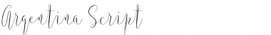 Download Argentina Script Font