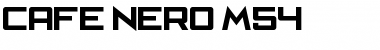 Download Cafe Nero M54 Regular Font
