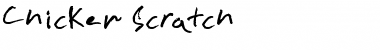 Download Chicken Scratch Regular Font