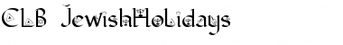 Download CLB-JewishHolidays Font