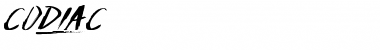 Download Codiac Font