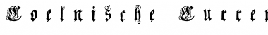 Download Coelnische Current Fraktur OsF UNZ1 Font