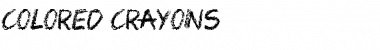 Download Colored Crayons Font