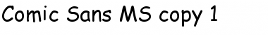 Download Comic Sans MS Regular Font