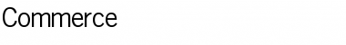 Download Commerce Font