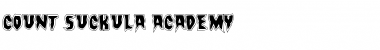 Download Count Suckula Academy Font
