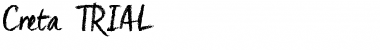 Download Creta_TRIAL Font