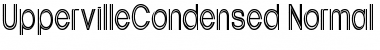 Download UppervilleCondensed Normal Font