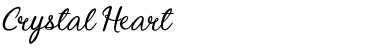Download Crystal Heart Font
