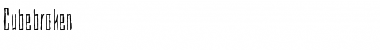 Download Cubebroken Font
