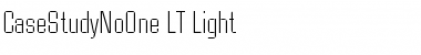 Download CaseStudyNoOne LT Light Font