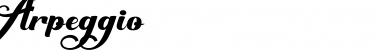 Download Arpeggio Font