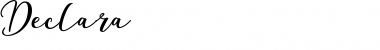 Download Declara Font Download Declara Font