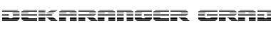 Download Dekaranger Gradient Font Download Dekaranger Gradient Font