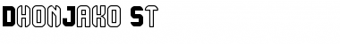 Download DhonJako St Font Download DhonJako St Font