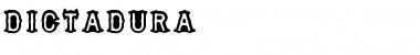 Download DICTADURA Font Download DICTADURA Font