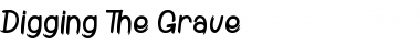Download Digging The Grave Font Download Digging The Grave Font