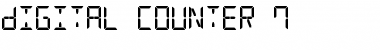 Download Digital Counter 7 Font
