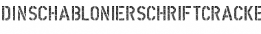 Download DIN Schablonierschrift Font