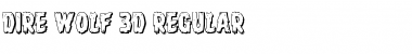 Download Dire Wolf 3D Font Download Dire Wolf 3D Font