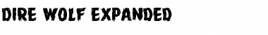 Download Dire Wolf Expanded Font Download Dire Wolf Expanded Font